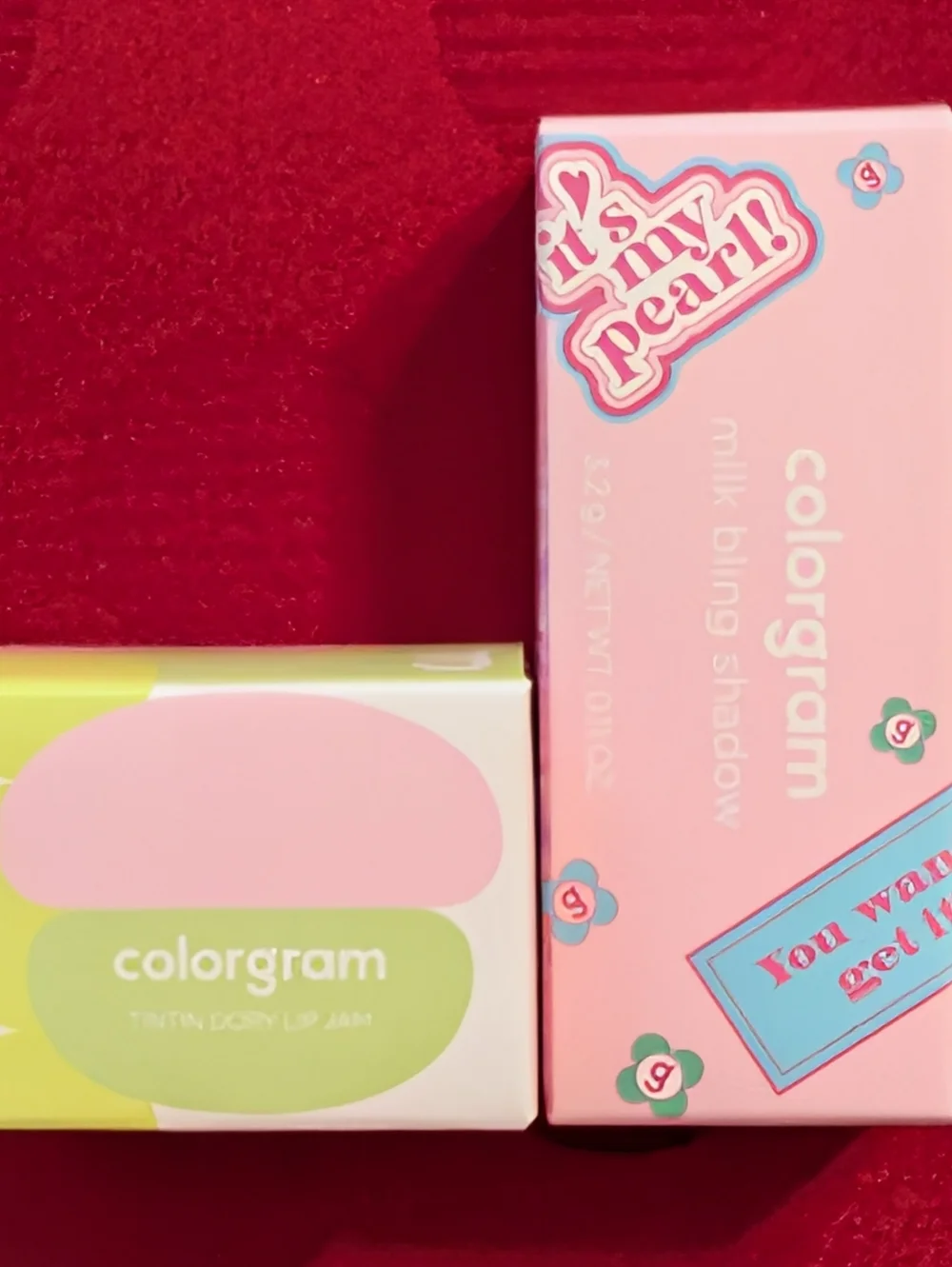 Colorgam Tintin Dory Lip Jam & Milk Bling Shadow Bundle 🆕